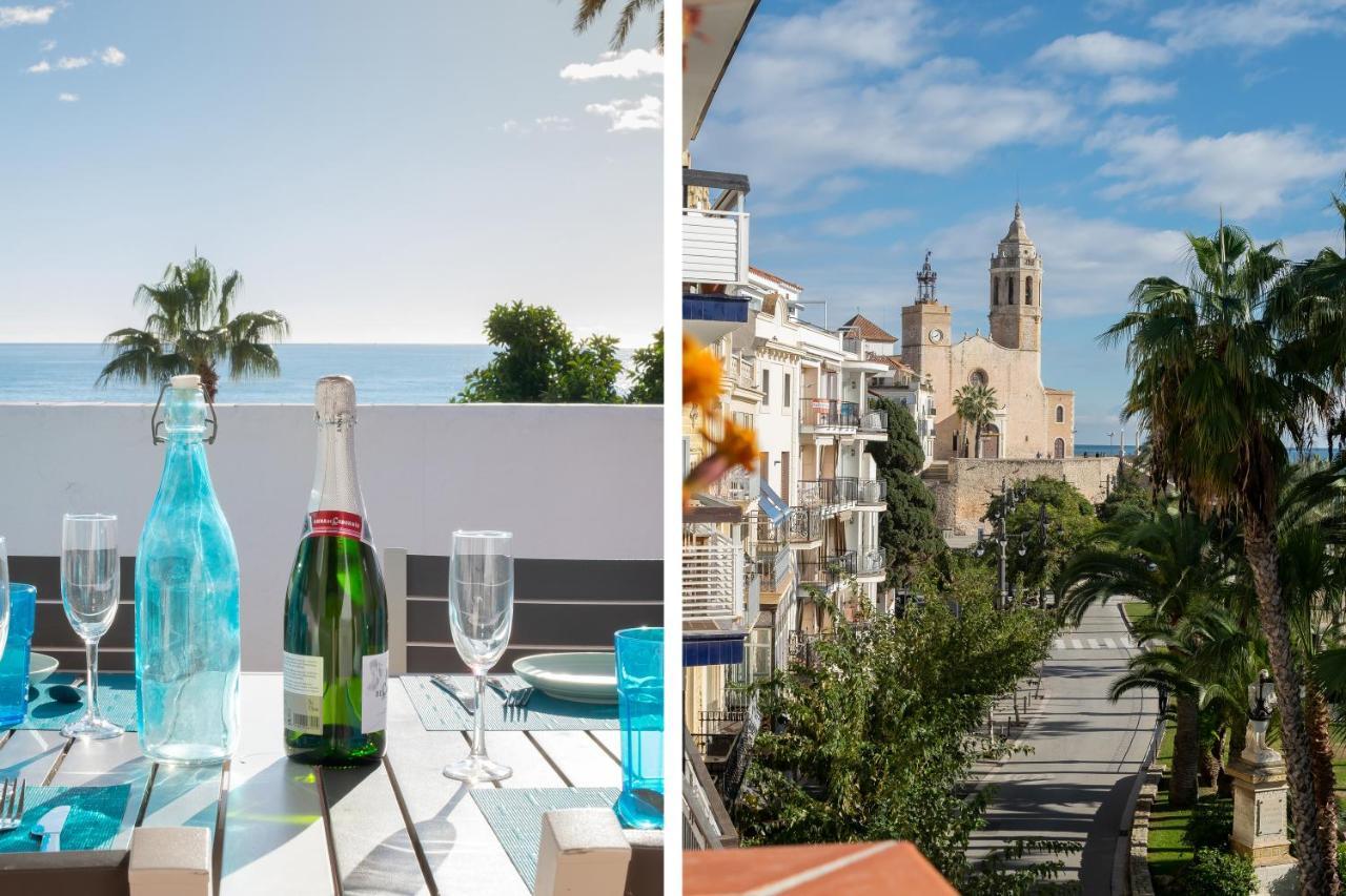 Vistamar 2: Primera Linea De Mar Con Gran Terraza Sitges